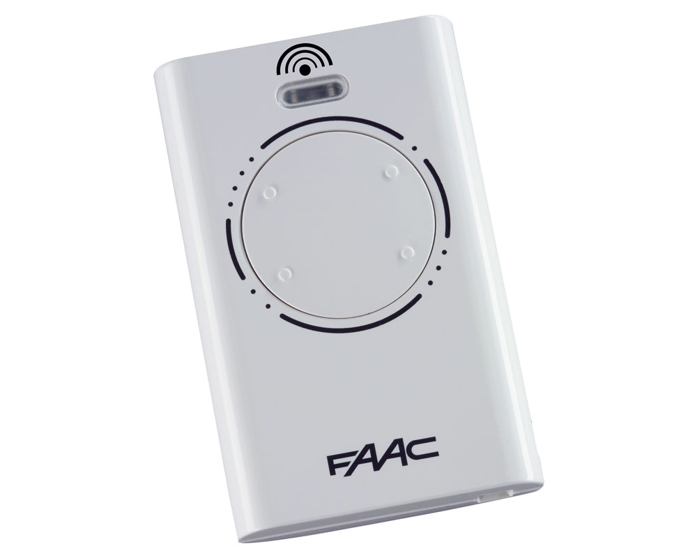 FAAC XT4 868 SLH LR WHITE 4-х канальный брелок-передатчик, 868 МГц, Белый, 787010