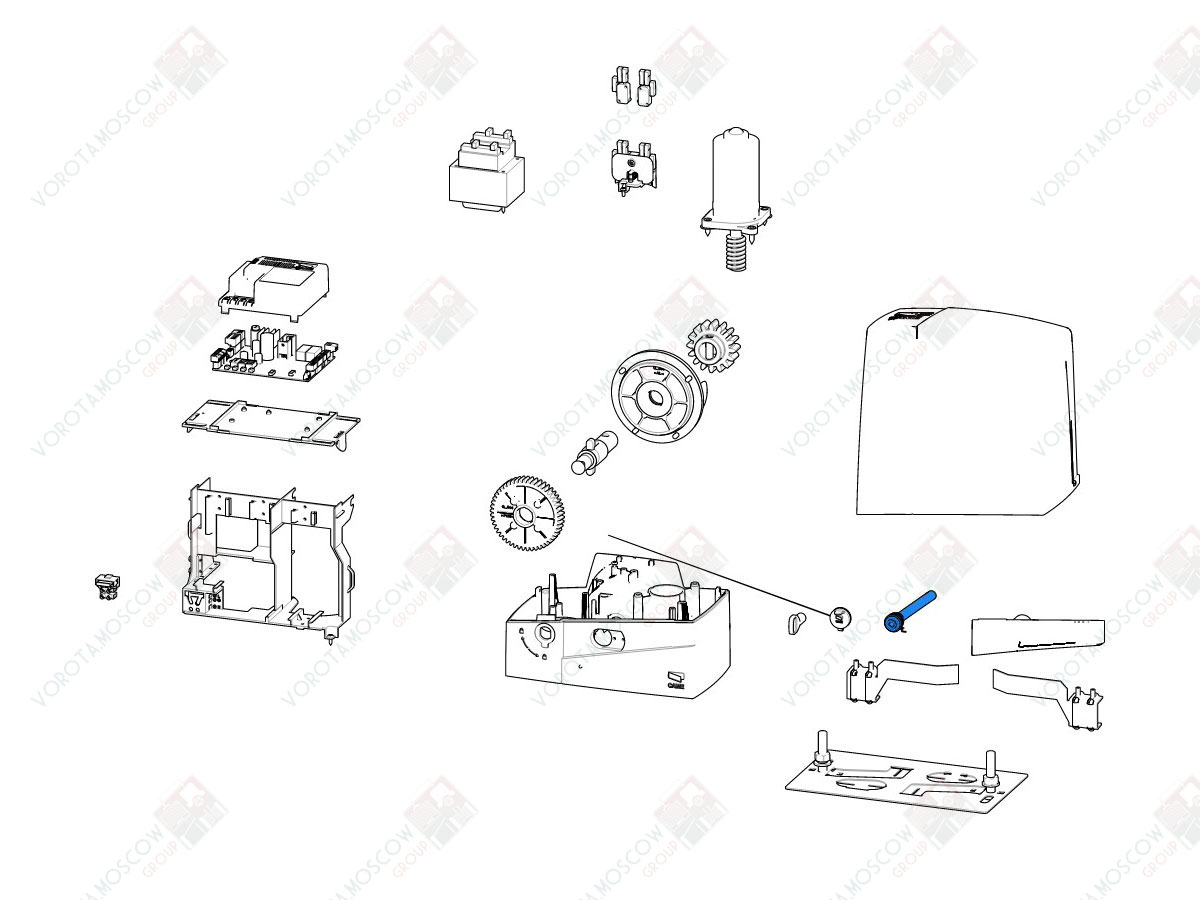 CAME Замок разблокировки BXV (арт. 119RIBS011)
