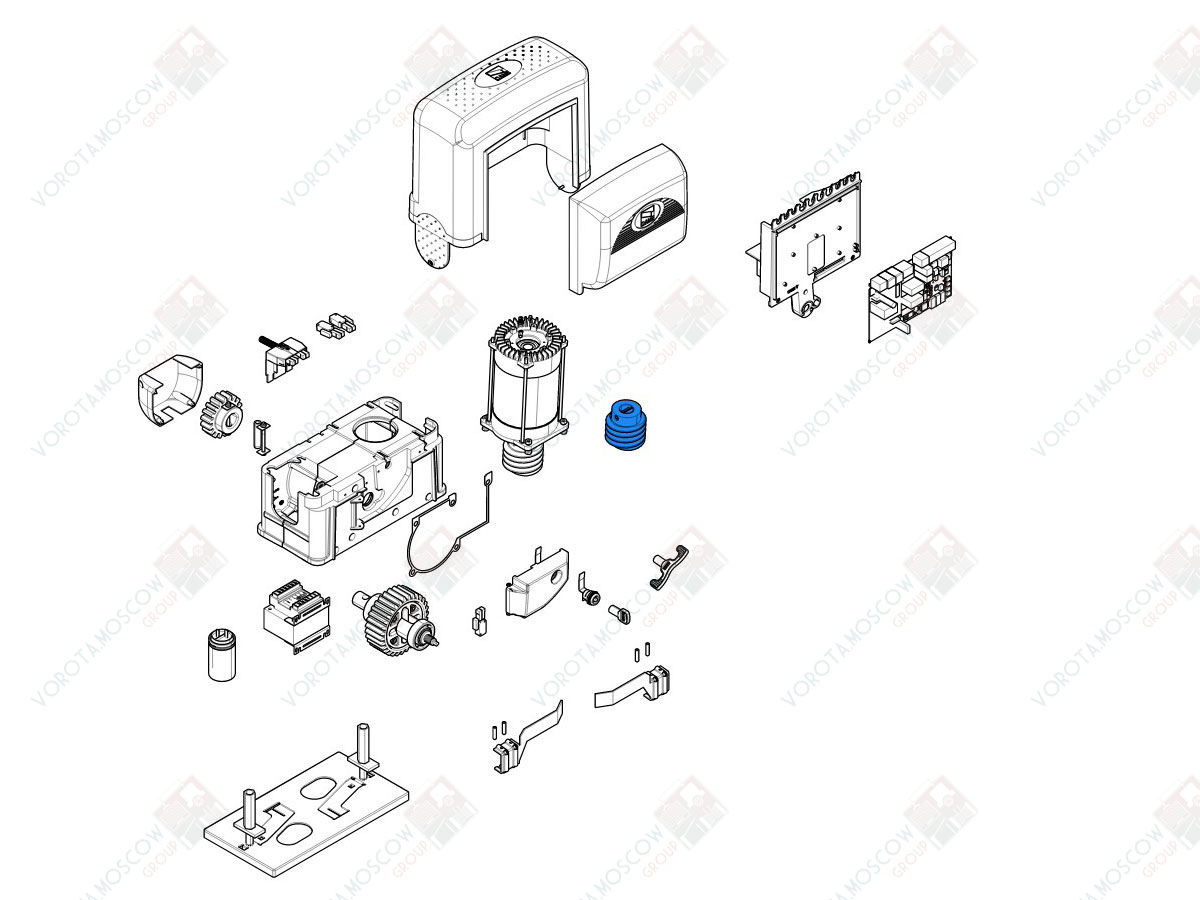 CAME Червяк BY-1500, BY-1500T (арт119RIY021)