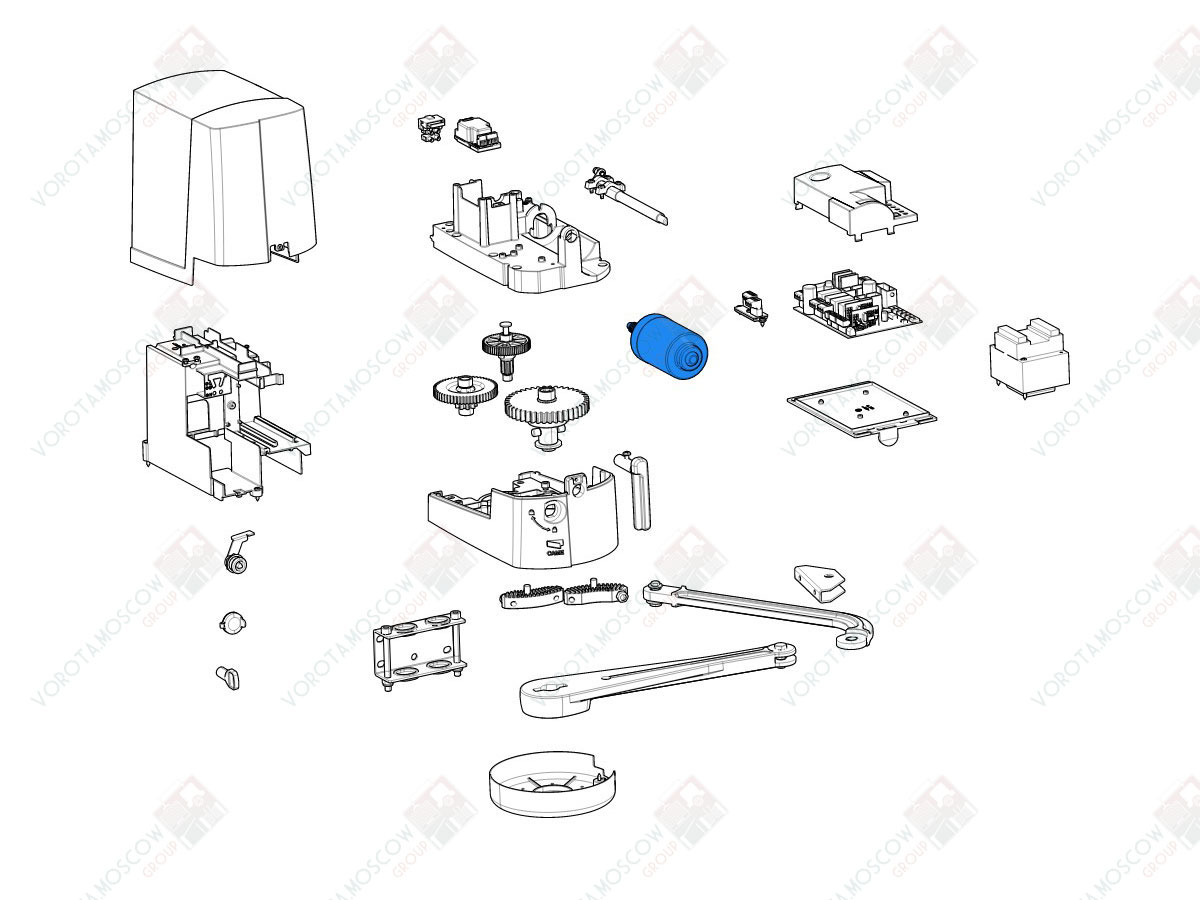 CAME Электродвигатель OPB001 (арт. 119RID435)