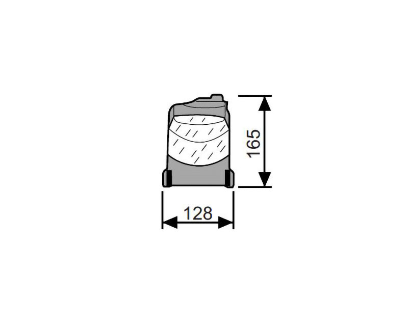 CAME EMEGA 456 Комплект привода 220В для ворот до 14 кв.м., с блок. упр. 002ZE5, EMEGA