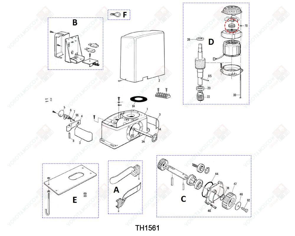 NICE Наконечник TH/ROX, PMD0165.4610