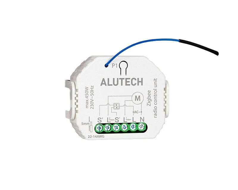 ALUTECH Блок радиоуправления Zigbee CUR/Sm для роллет, 339005000