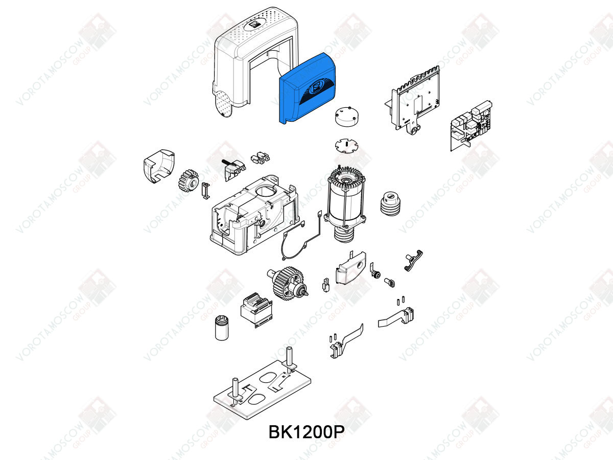 CAME Крышка платы BK, 119RIBK025