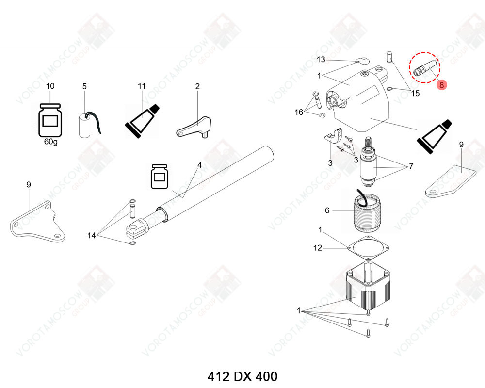 FAAC Запчасть *F0124A* STRAIN RELIEF, 710919