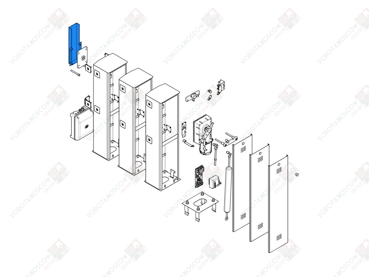 CAME Крепление стрелы G 4000 (арт119RIG044)