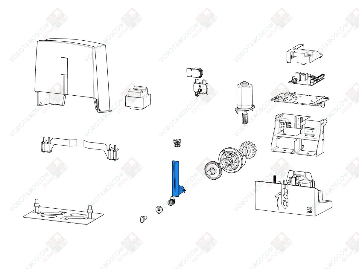 CAME Рычаг разблокировки OPS001 (арт. 119RIB009)