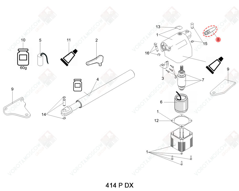 FAAC Запчасть *F0124A* STRAIN RELIEF, 710919