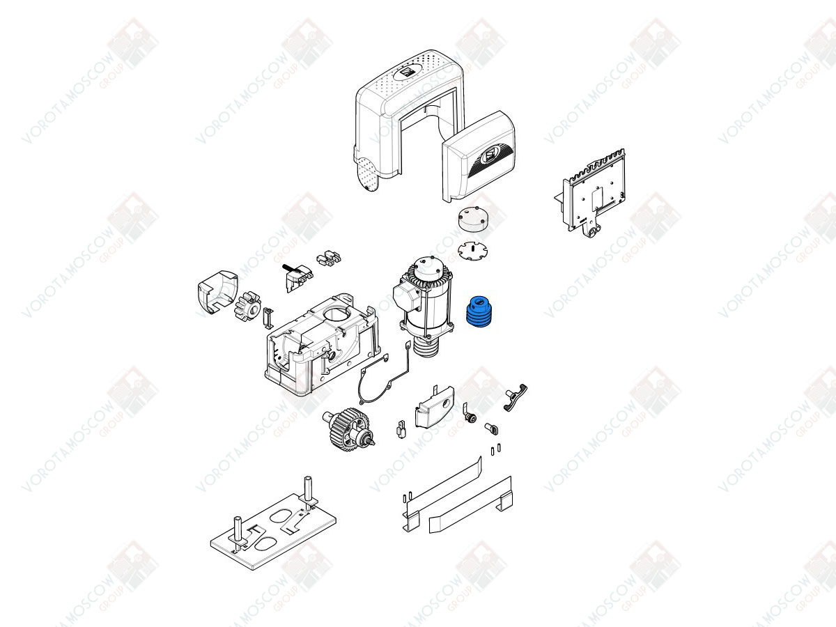 CAME Червяк BY-1500, BY-1500T (арт119RIY021)
