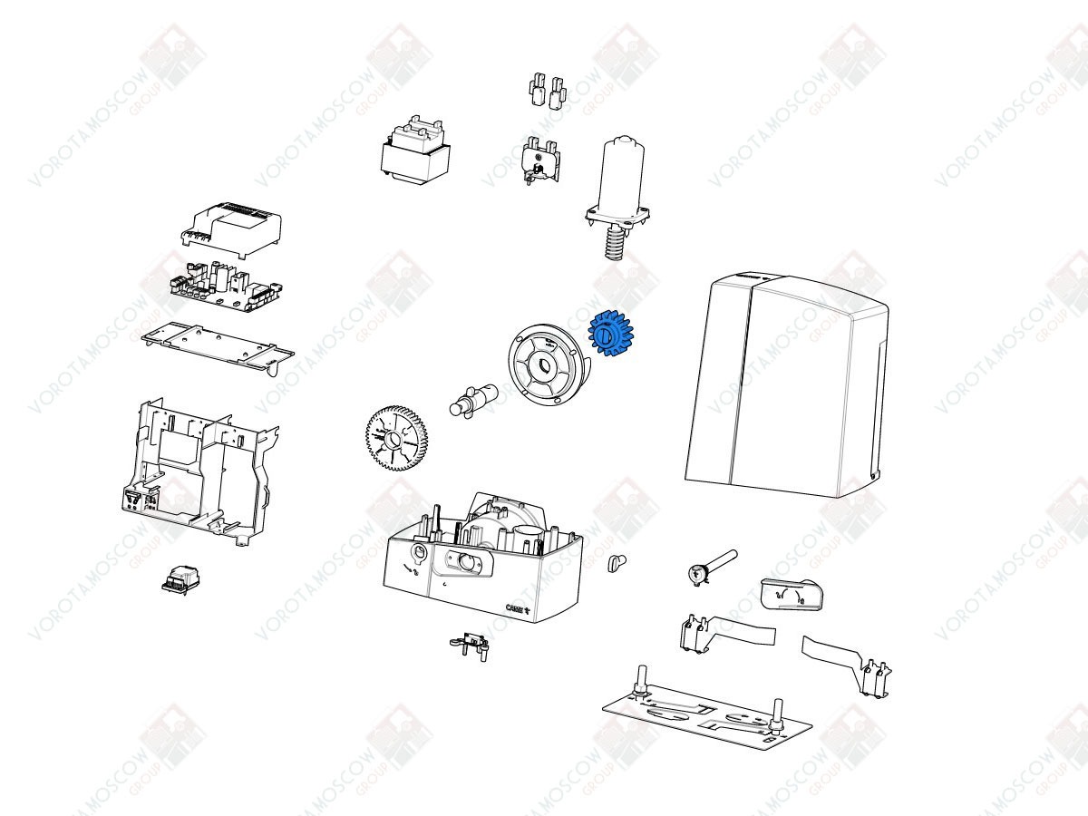 CAME Шестерня ведущая BXV (арт. 119RIBS001)