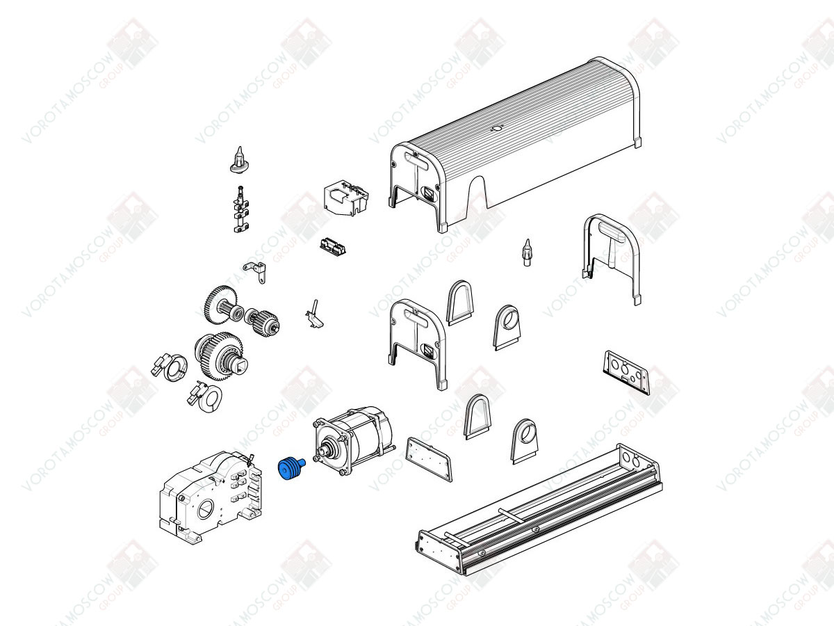 CAME Червяк F1000 F1024 (арт119RID084)