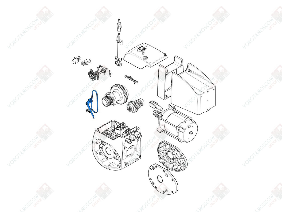 CAME Привод концевых выключателей С-ВХ в сборе (арт119RICX024)