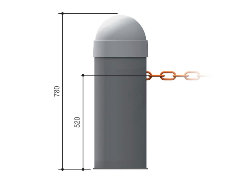 CAME CAT2NNGS Колонка с противовесом и системой натяжения цепи, 803BC-0030
