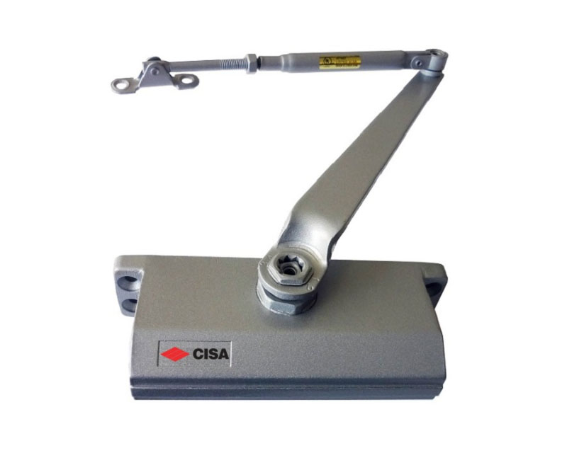 CISA Доводчик дверной до 80 кг серый, 60450.03.0.97