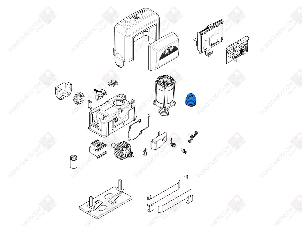 CAME Червяк BY-1500, BY-1500T (арт119RIY021)