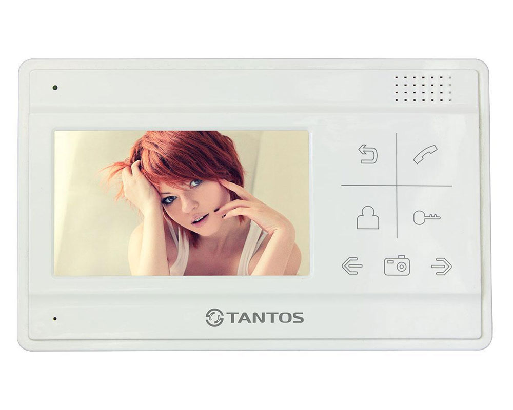 TANTOS Монитор цветного видеодомофона, запись фото, TFT LCD 4,3", LILU - SD (VZ или XL)