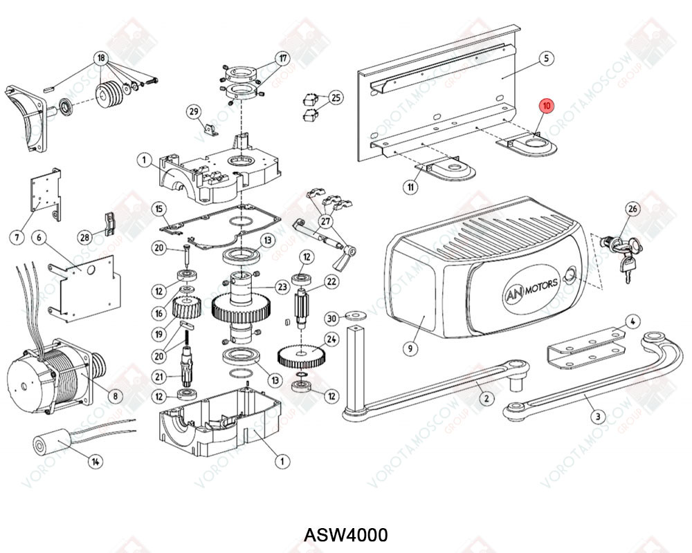 An motors инструкция. Редуктор an Motors ASW 3000. Привод asw5000 запчасти. An Motors asw3000. An-Motors asw4000kit.