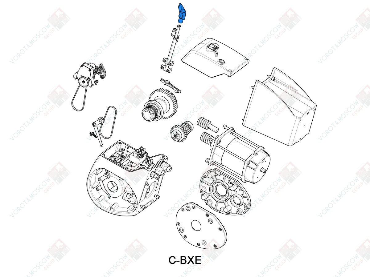 CAME Ручка разблокировки C-BX, 119RICX018