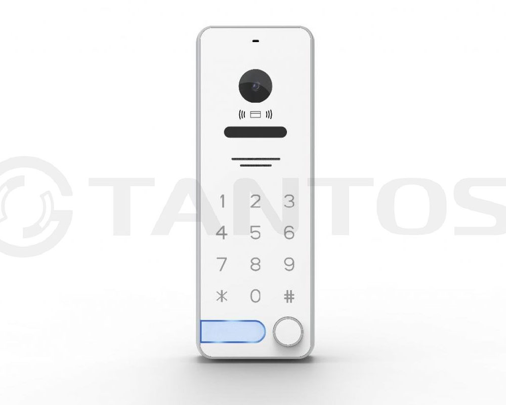 TANTOS Антивандальная вызывная панель видеодомофона, iPanel 2 WG EM KBD HD