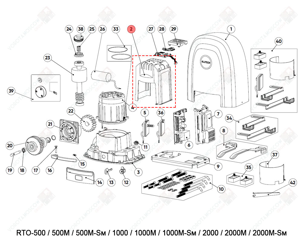 ALUTECH Кожух, RTO.02-01-F