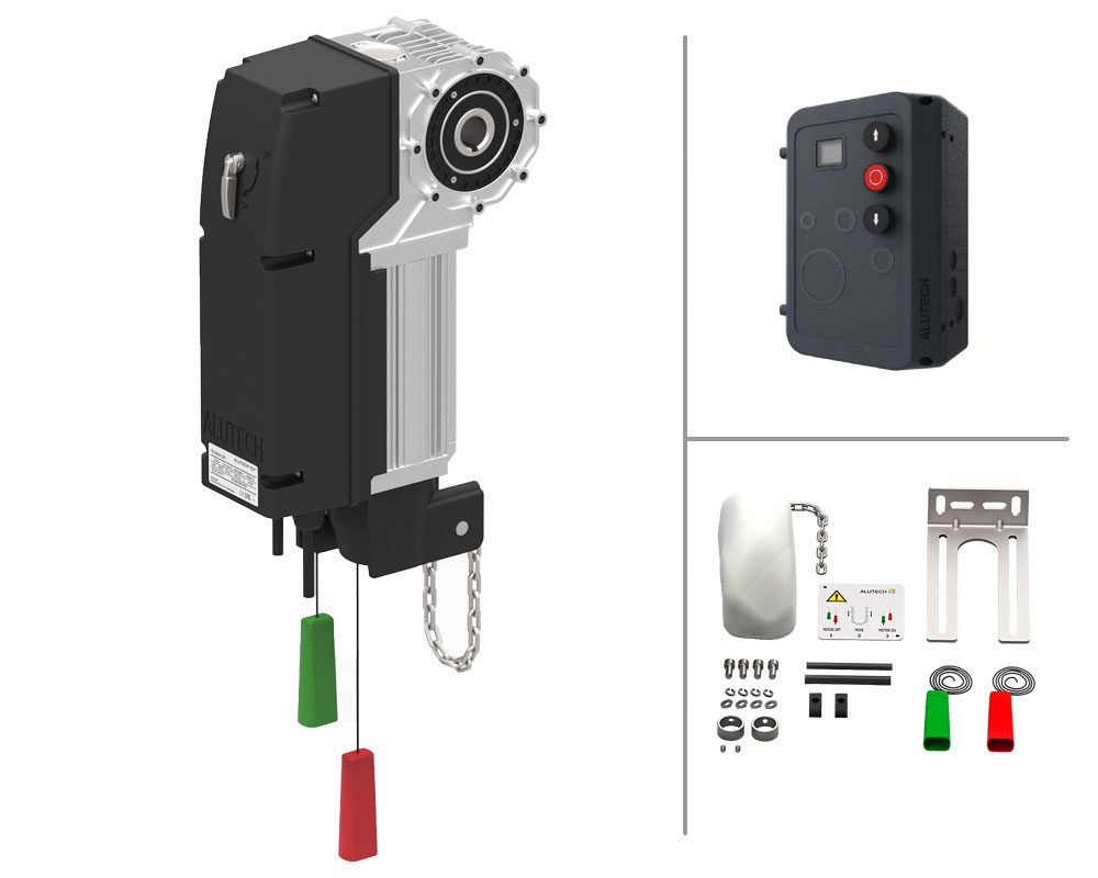 ALUTECH Комплект электропривода для промышленных ворот TARGO, TR-13018-400KIT-MOD