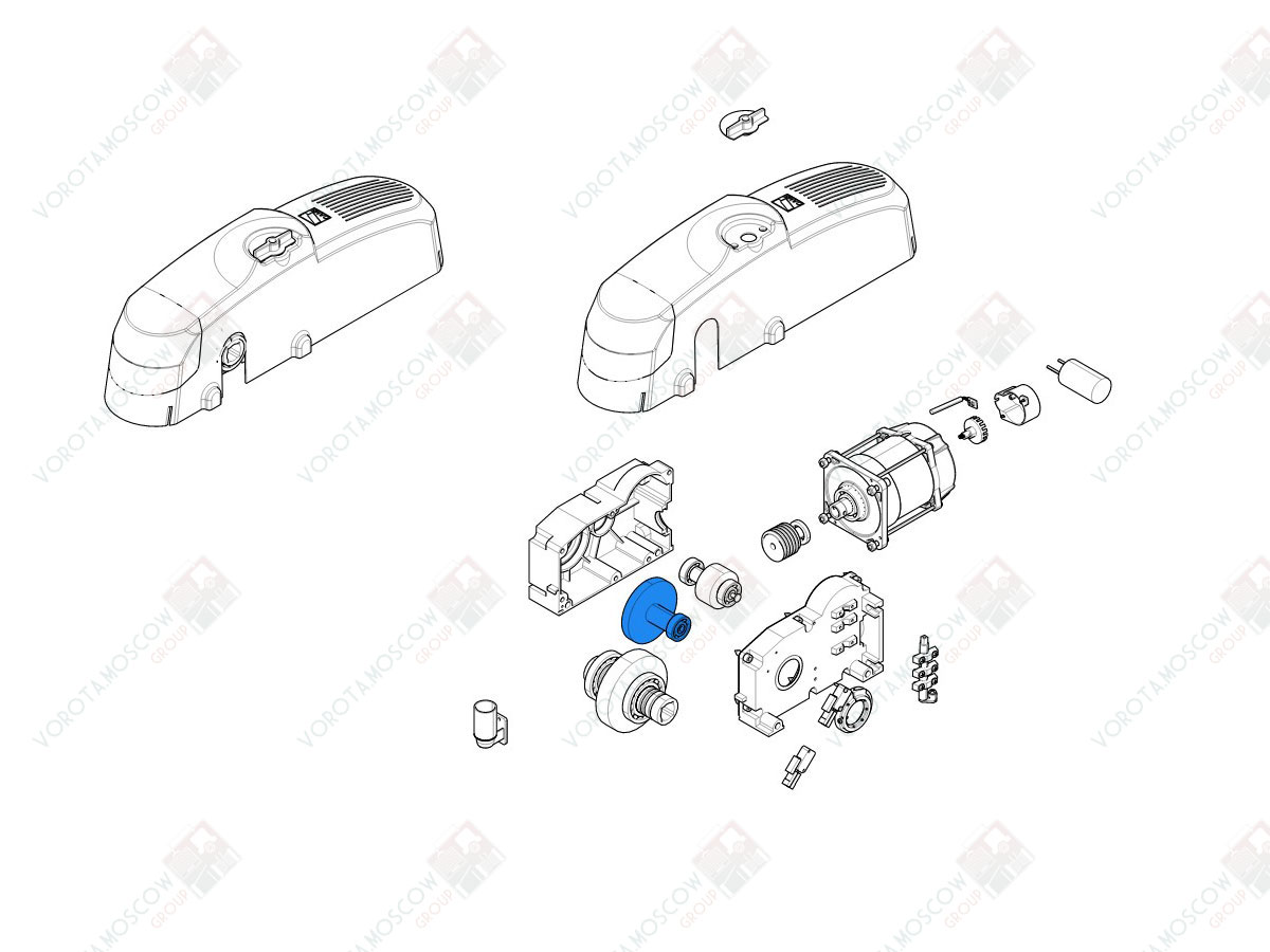 CAME Шестерня вторичная EMEGA (арт119RIE063)