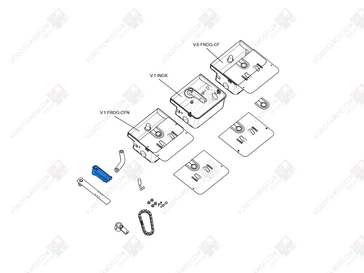 CAME Рычаг FROG B (арт119RIA042)