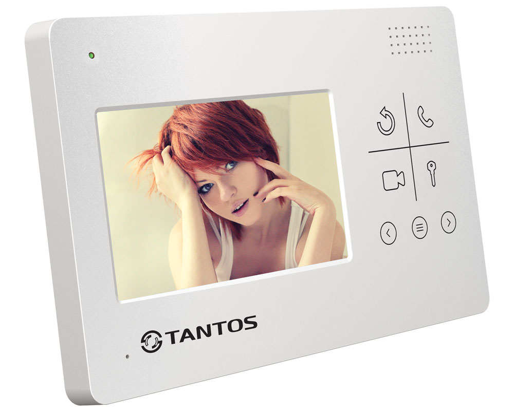 TANTOS Монитор цветного видеодомофона, TFT LCD 4,3", LILU/LILU lux (VZ или XL)