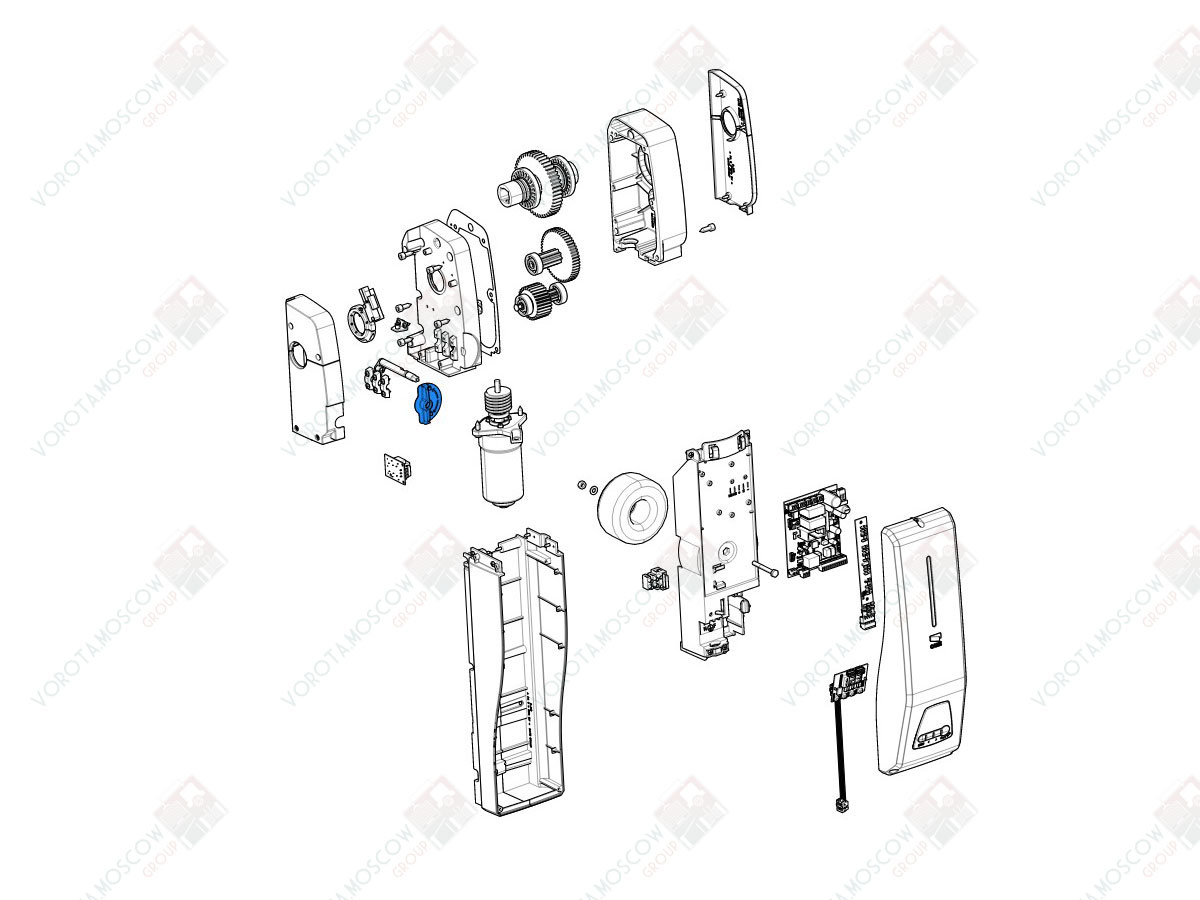 CAME Ручка разблокировки для EMEGA (арт119RIE052)