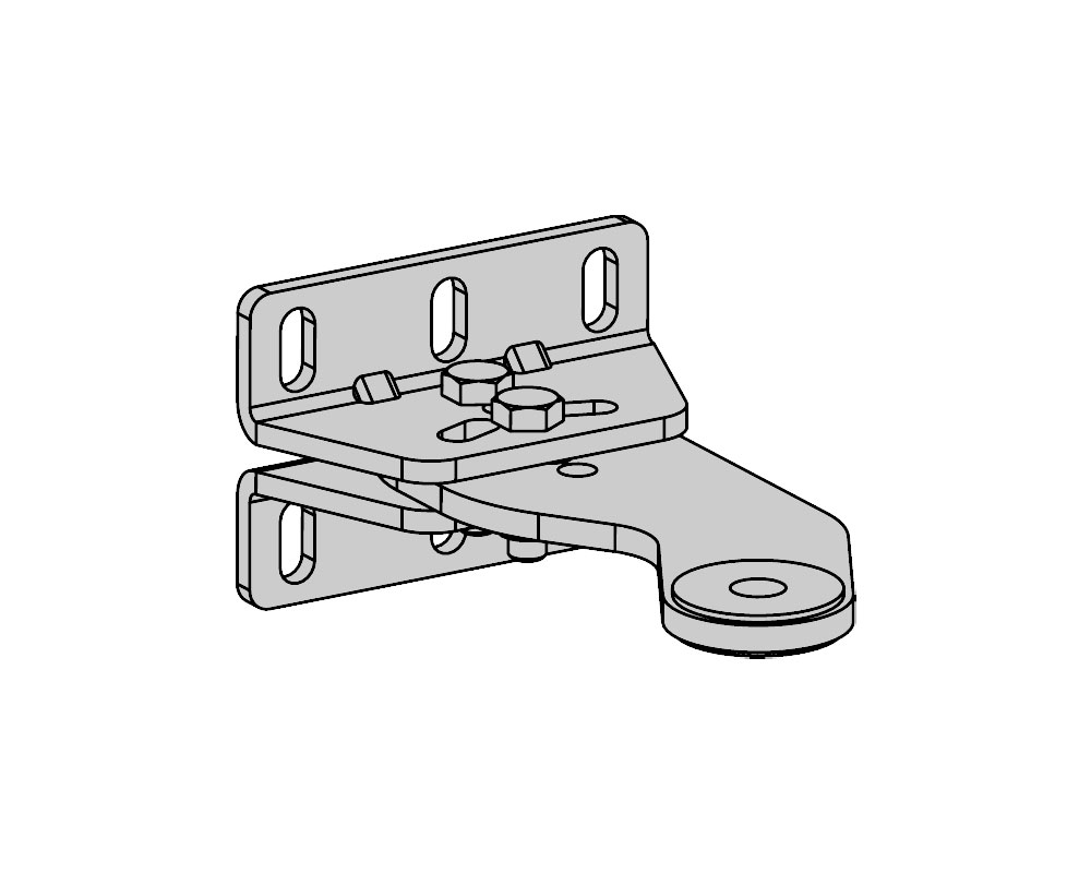 ALUTECH Кронштейн задний, AM3000.11-F