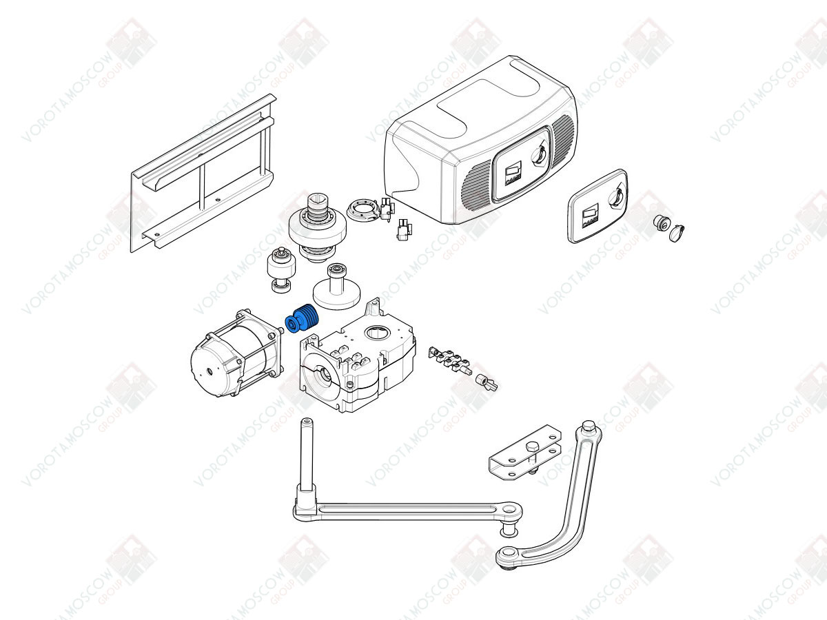 CAME Червяк F1000 F1024 (арт119RID084)