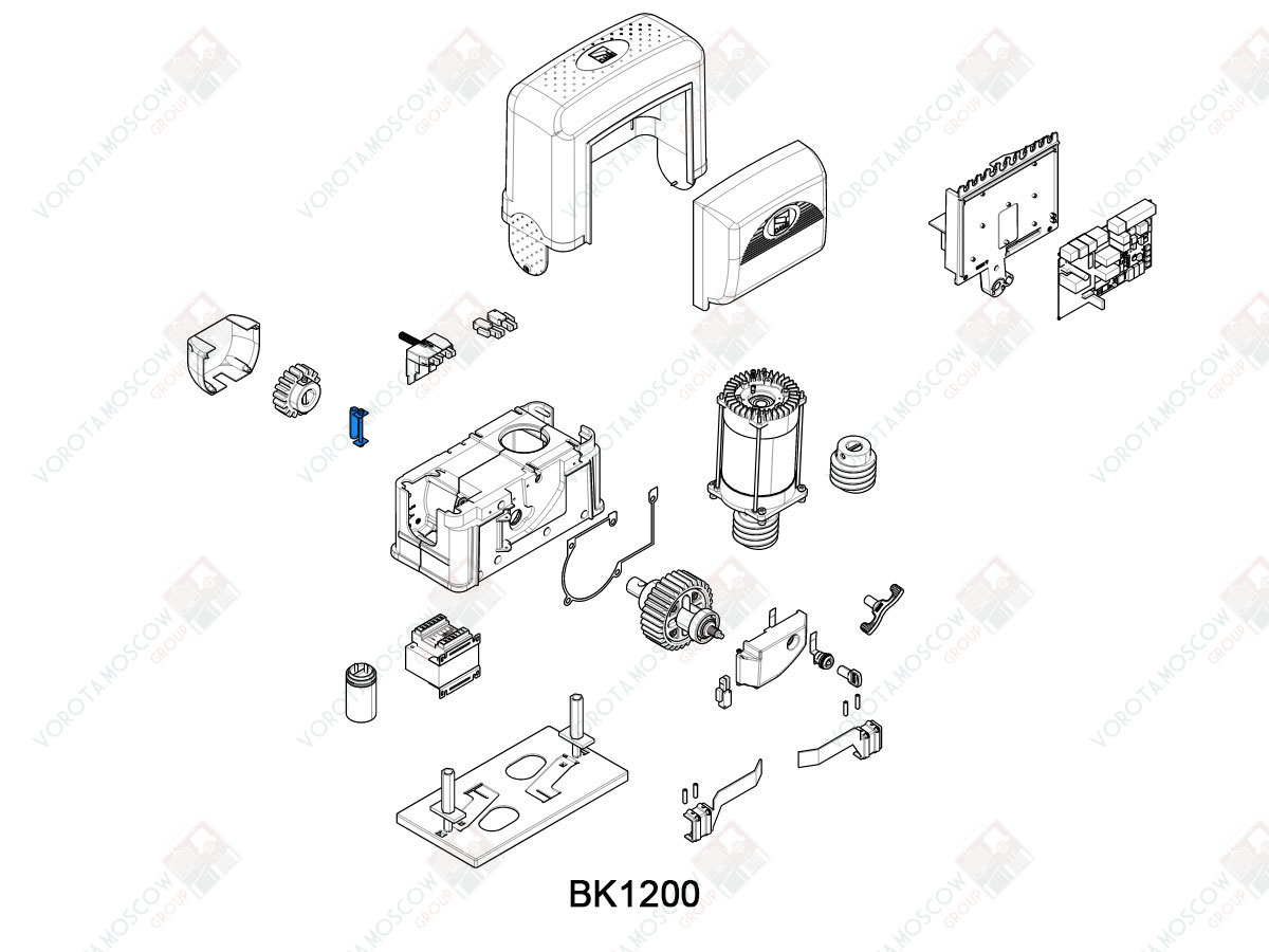 CAME Шпилька крепления ведущей шестерни BK, 119RIBK032