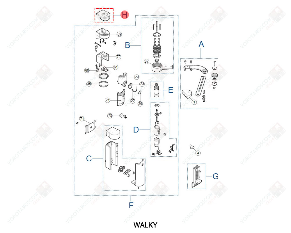 NICE Блок питания WALKY, SPWLA2