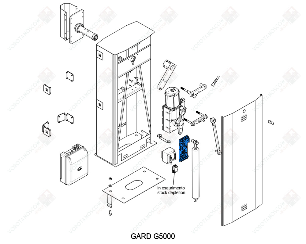 CAME Плата блока управления ZL39A, 88001-0192