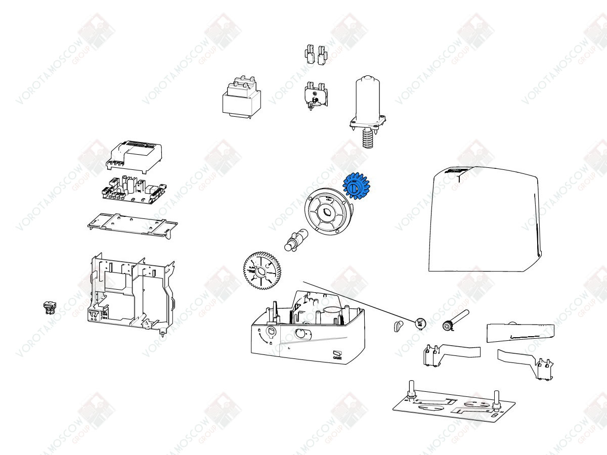 CAME Шестерня ведущая BXV (арт. 119RIBS001)