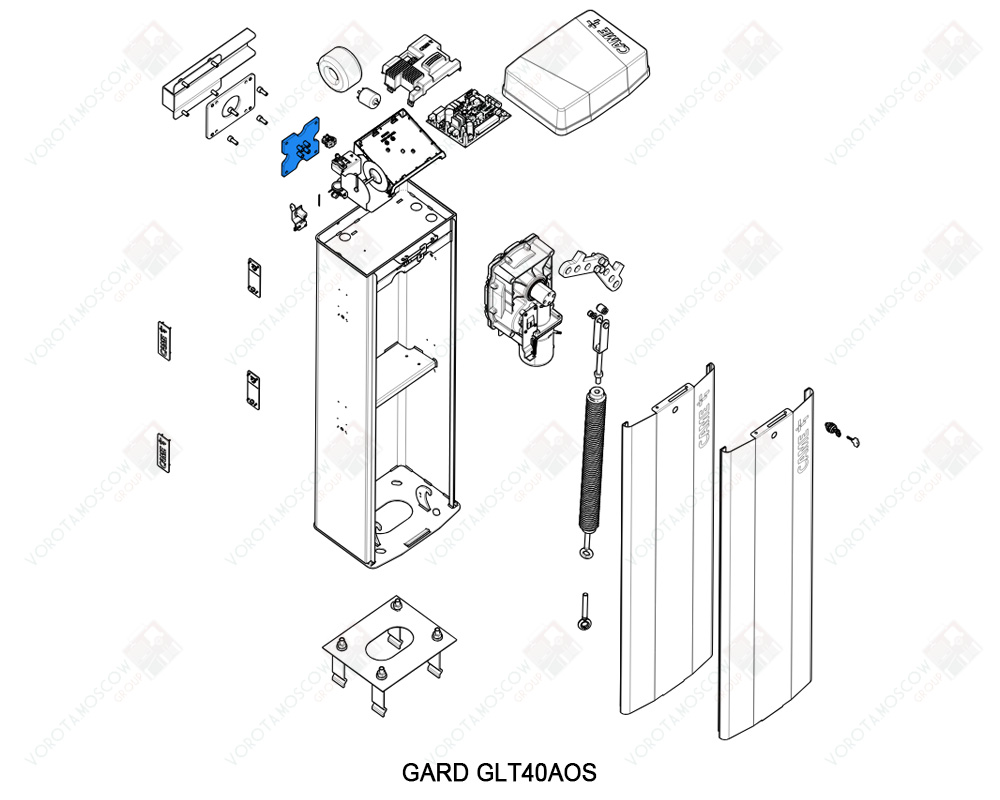 CAME Фланец крепления стрелы, 88003-0074