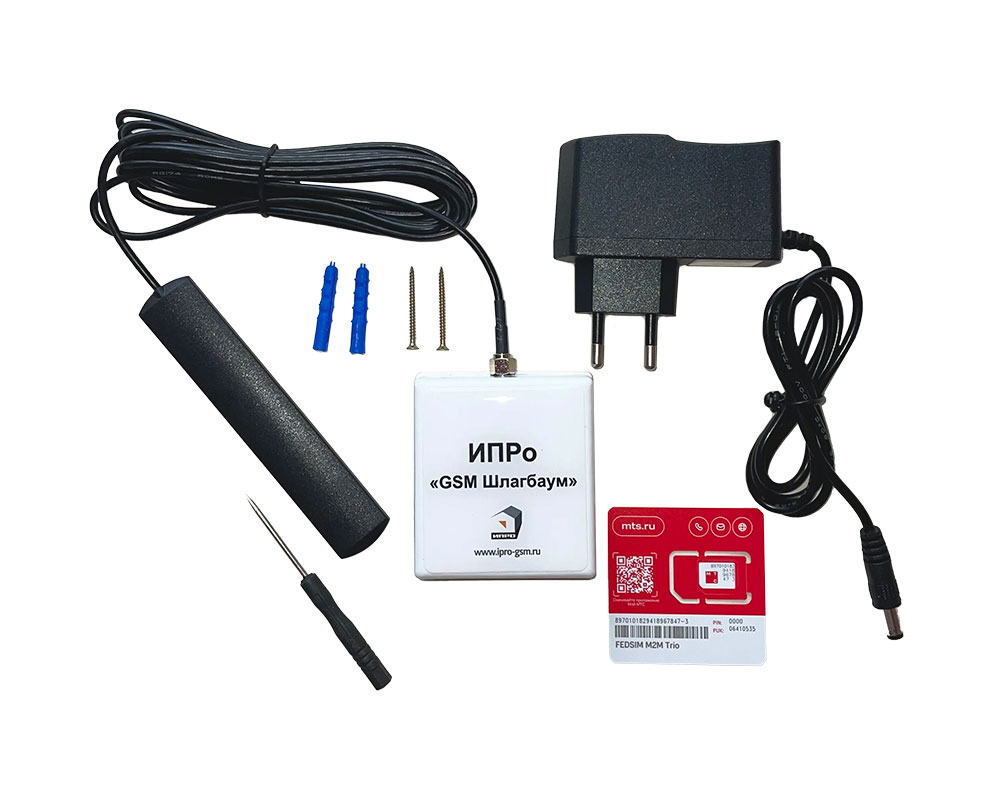 ИПРо GSM модуль "ИПРо- Шлагбаум 2.0" (поддержка работы с пультами), 2504