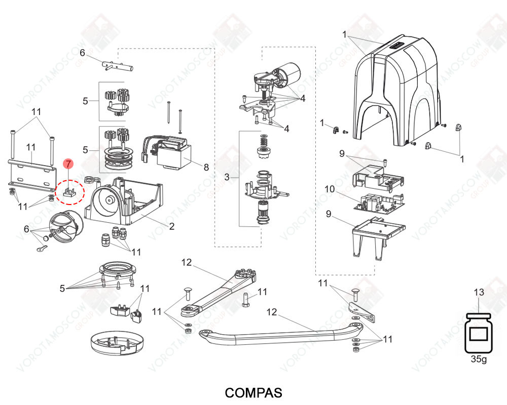 FAAC Запчасть 391 DIODE BRIDGE, 115013