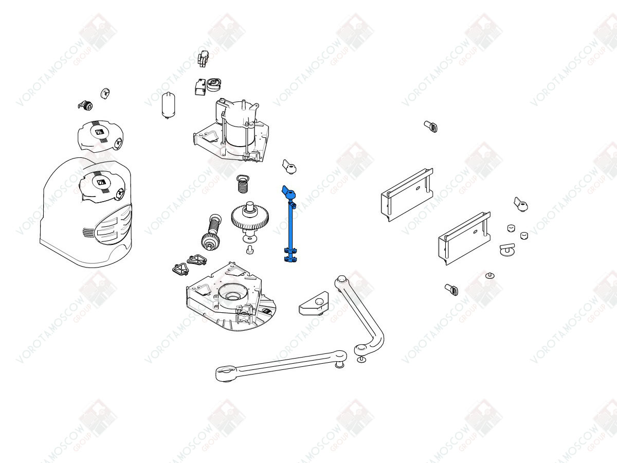 CAME Механизм разблокировки FAST(арт119RID234)