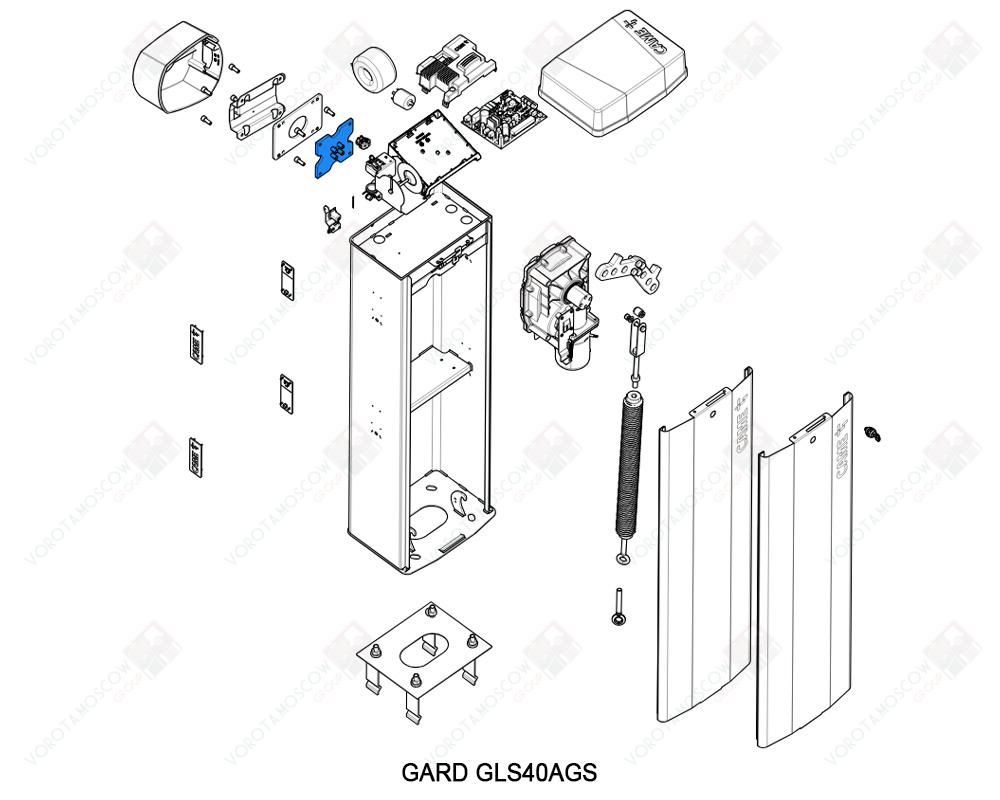 CAME Фланец крепления стрелы, 88003-0074
