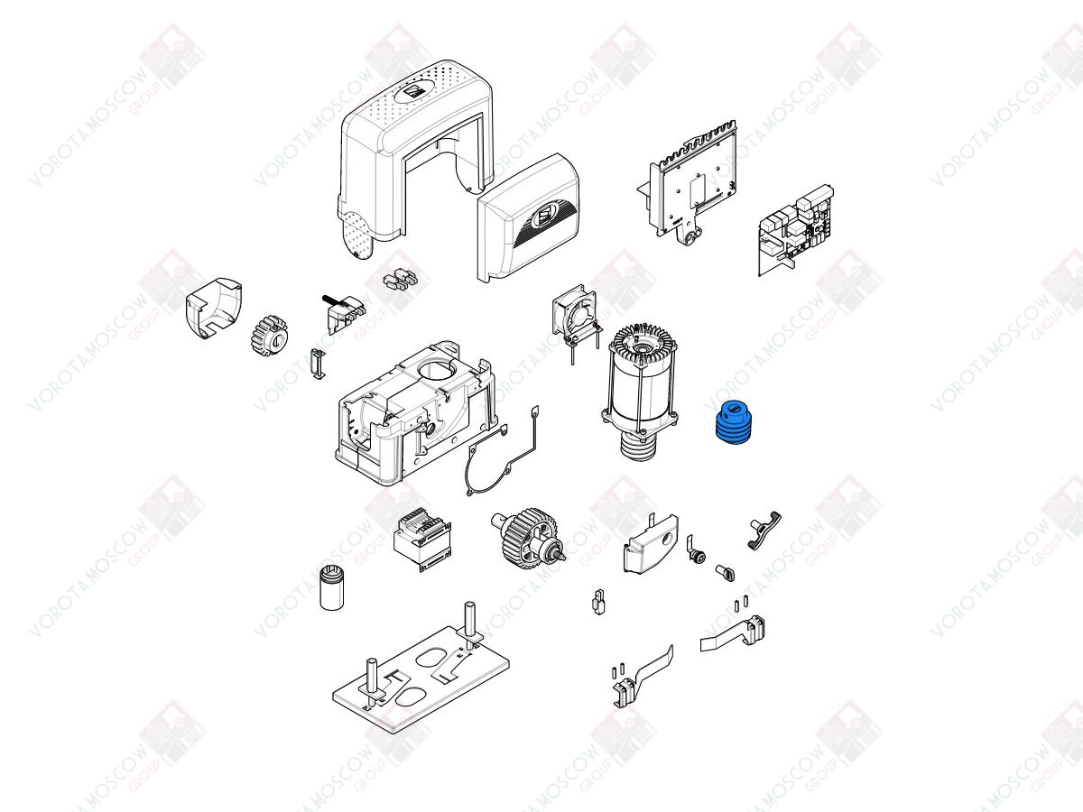 CAME Червяк BY-1500, BY-1500T (арт119RIY021)
