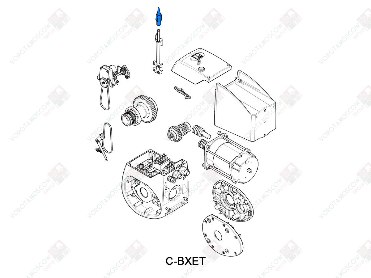 CAME Ручка разблокировки C-BX, 119RICX018