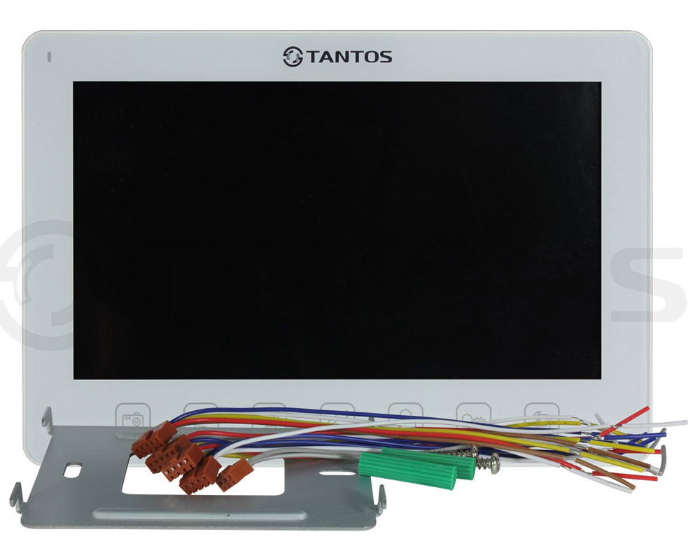 TANTOS Монитор видеодомофона цветной с 7" дисплеем, Prime Slim