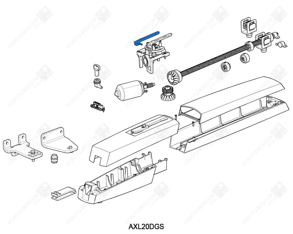 CAME Рычаг разблокировки OPP001, 119RID481