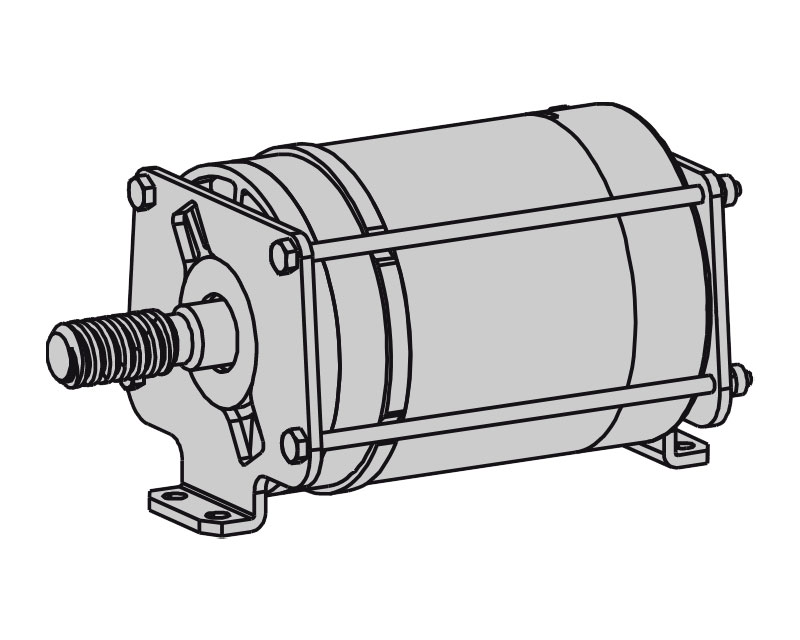 FAAC Запчасть 409/411/413/415 24V MOTOR, 60202205