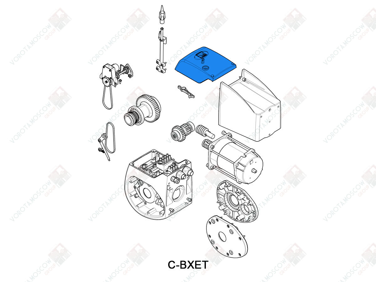 CAME Крышка отсека концевых выключателей C-BX, 119RICX017