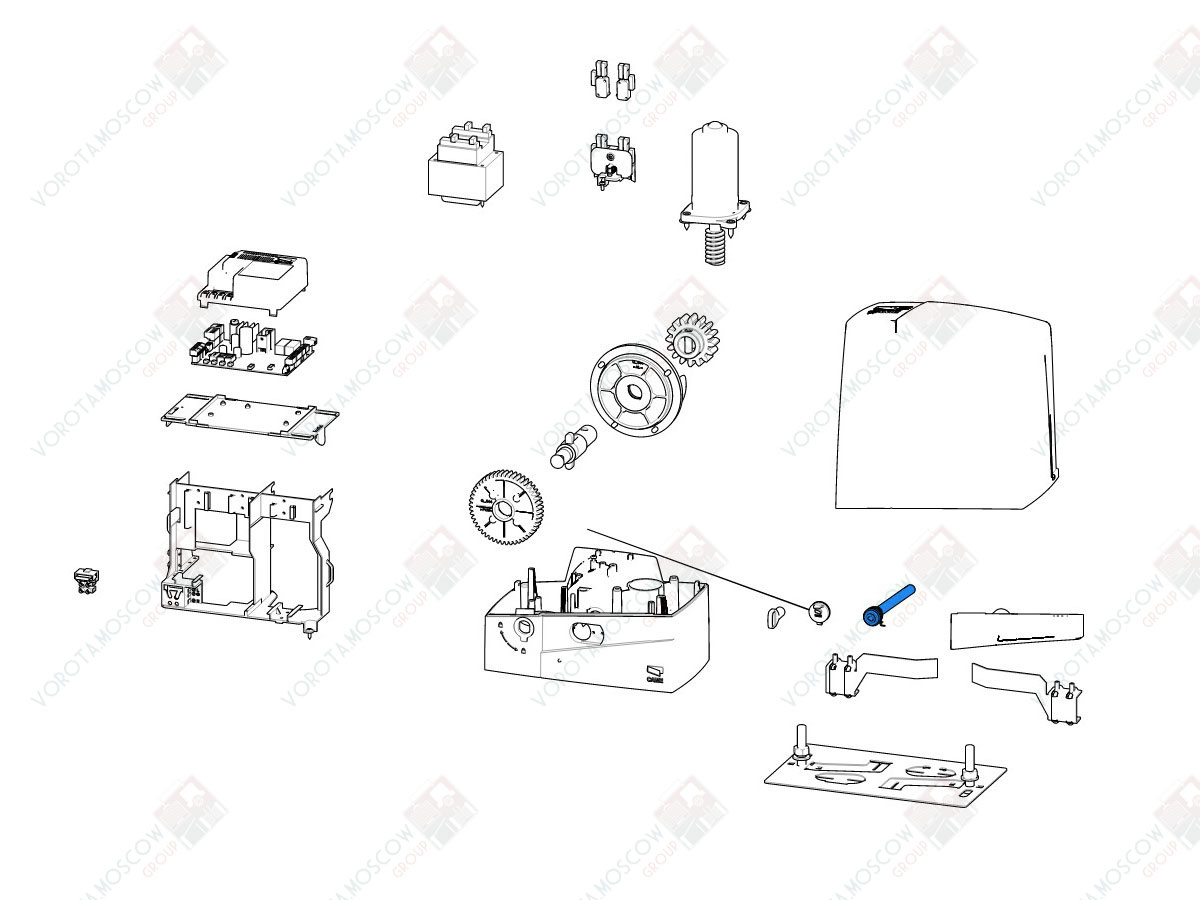 CAME Замок разблокировки BXV (арт. 119RIBS011)