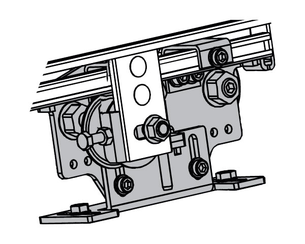 FAAC Узел натяжения 930N SF, 3907795