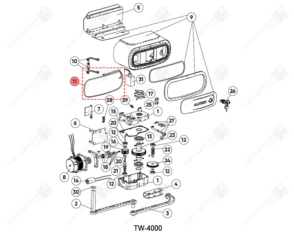 ALUTECH Лента светодиодная TW.4011