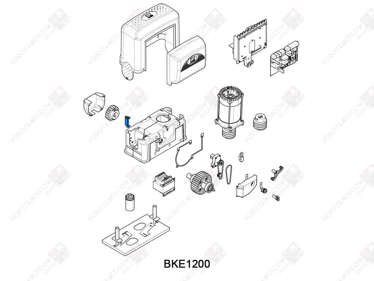 CAME Шпилька крепления ведущей шестерни BK, 119RIBK032